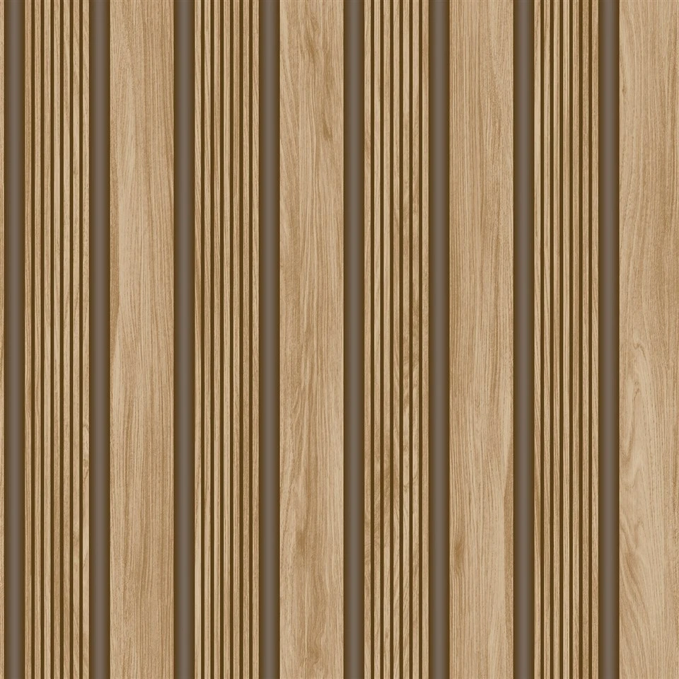 Wood Board Stripe Wallpaper high quality